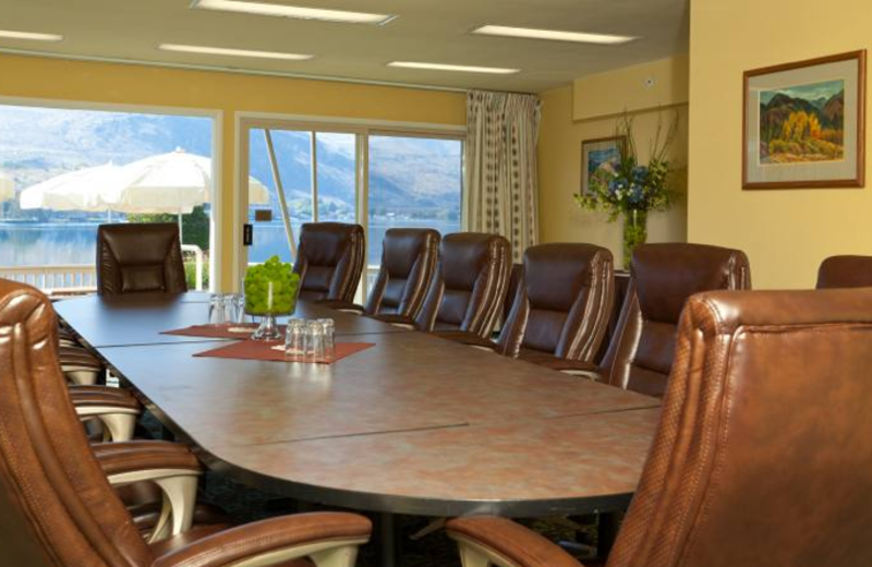 Meeting room at Campbell's Resort on Lake Chelan.