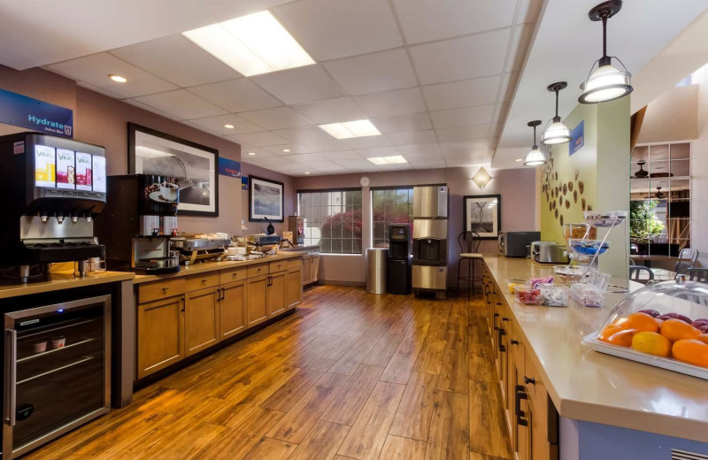 Breakfast at SureStay Plus by Best Western Tempe University.
