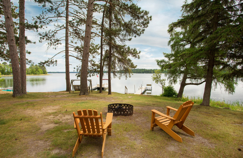 Lake view at Twin Springs Resort.