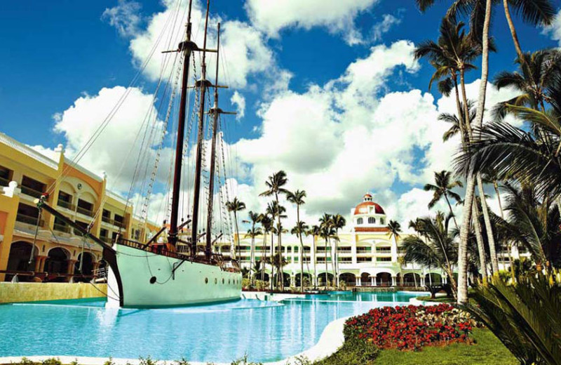 Outdoor pool at Iberostar Grand Hotel Rose Hall.