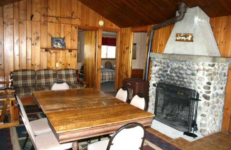 Club living area at Ten Mile Lake Resort.