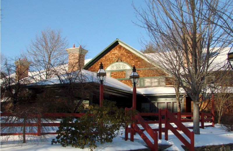 Winter at Stonehedge Inn and Spa.