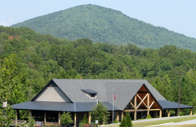 Exterior view of Copperhead Lodge.