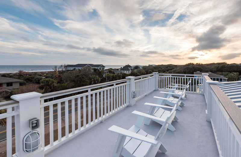 Rental balcony at Exclusive Properties - Isle of Palms.