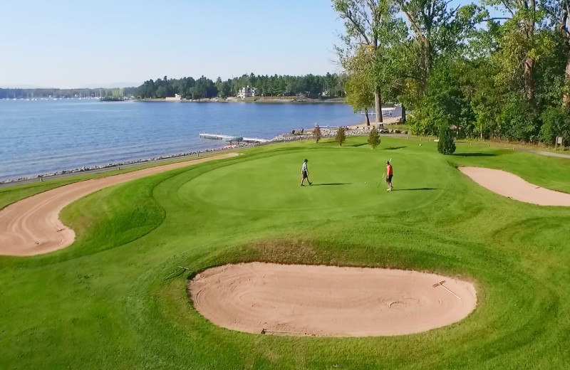 Golf course at Bluff Point Golf Resort.