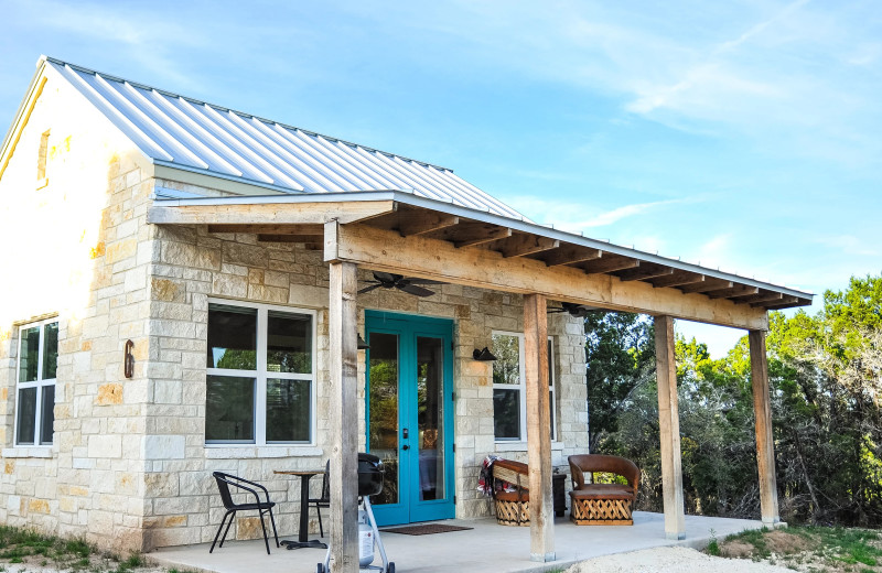 Casitas exterior at Hill Country Casitas.