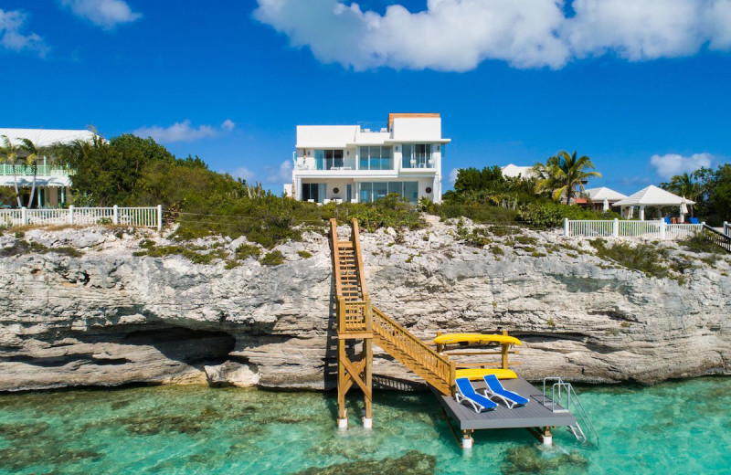 Dock at Villa Sol Y Luna.