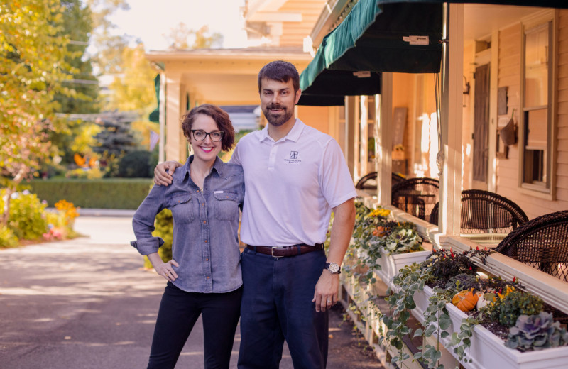 Inn keepers at Addison Choate.