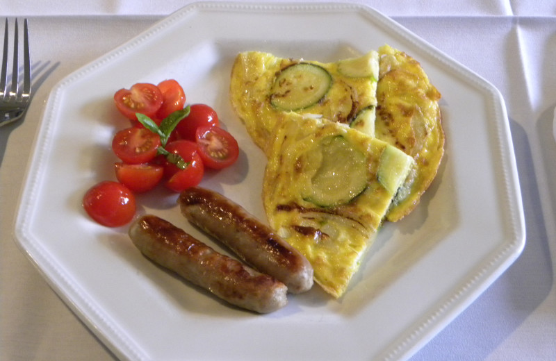 Breakfast at Candleberry Inn.