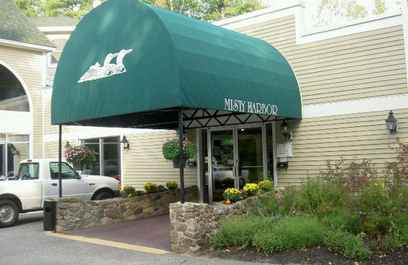Front entrance at Misty Harbor.