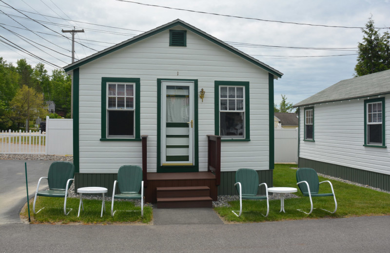 Cottage exterior at Channel Waterfront Cottages.