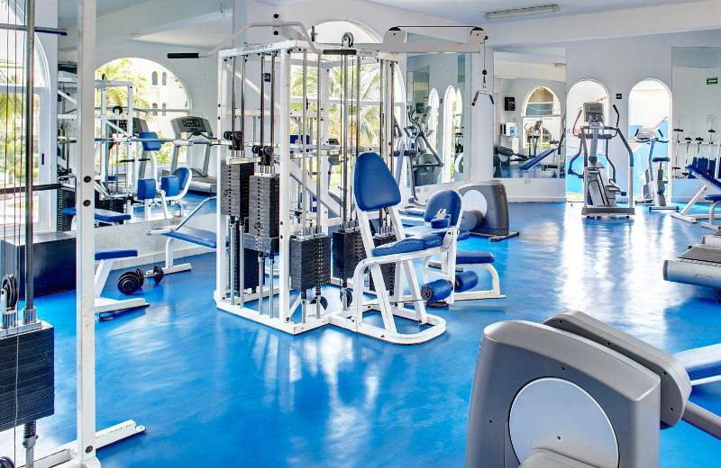 Fitness Center at Barcelo Costa Cancun