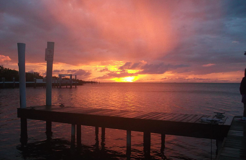 Sunset at La Jolla Resort Hotel.