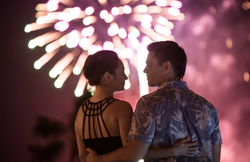 Couple at Prince Waikiki.