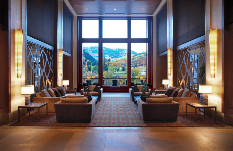 Lobby view at The Westin Riverfront Resort & Spa.