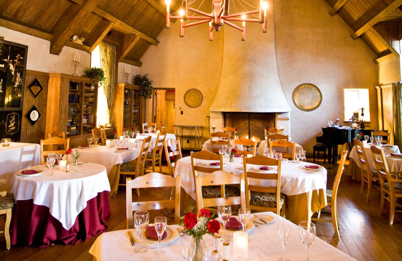 Dining at The French Manor Inn and Spa.