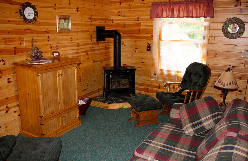 Cabin Interior at Benjamin's Beaver Creek Resort 