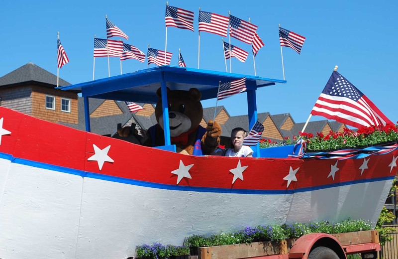 Parade at Beachhouse Vacation Rentals.