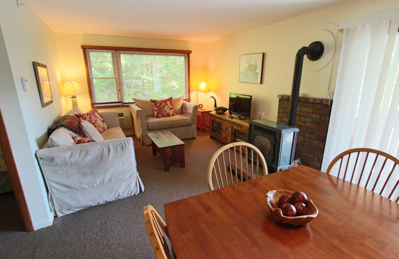 Interior view at Mountainside at Stowe.