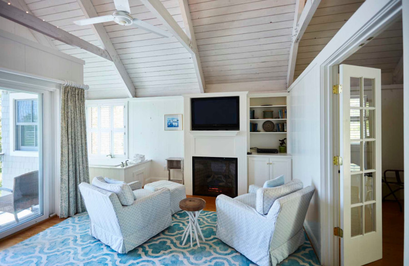 Pool room at The Inn at Ocean's Edge.