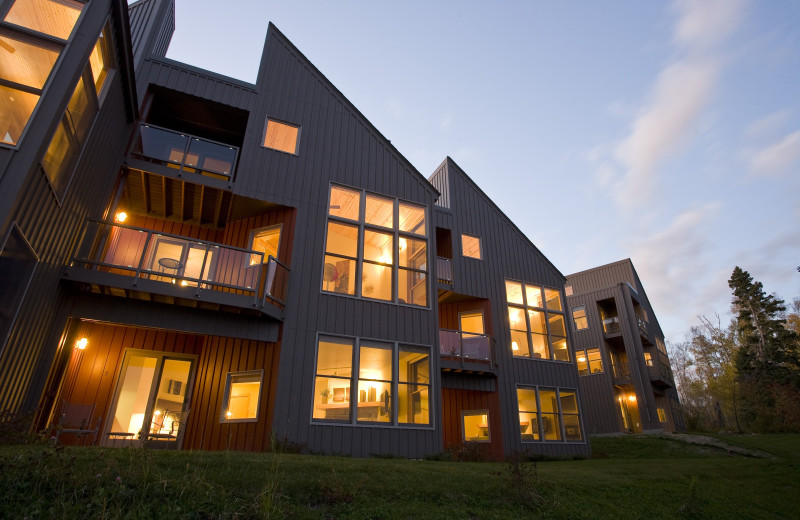 Exterior view of Surfside on Lake Superior.