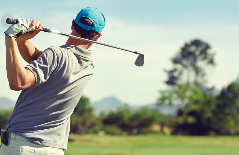 Golf course at Dolphin Bay Resort & Spa.