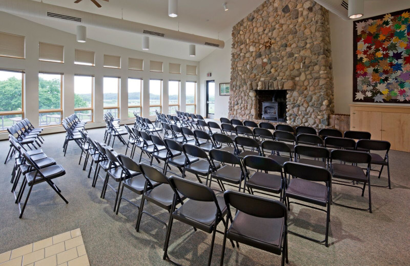 Meeting room at Spicer Green Lake Resort.