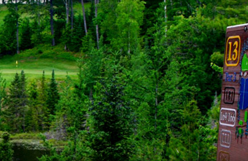 Golf course at Lakewoods Resort.