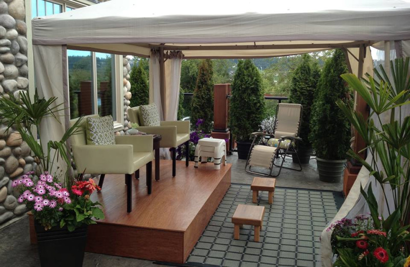 Outdoor Pedicures at Old House Village Hotel and Spa