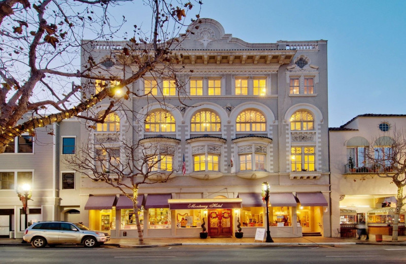 Exterior view of The Monterey Hotel.