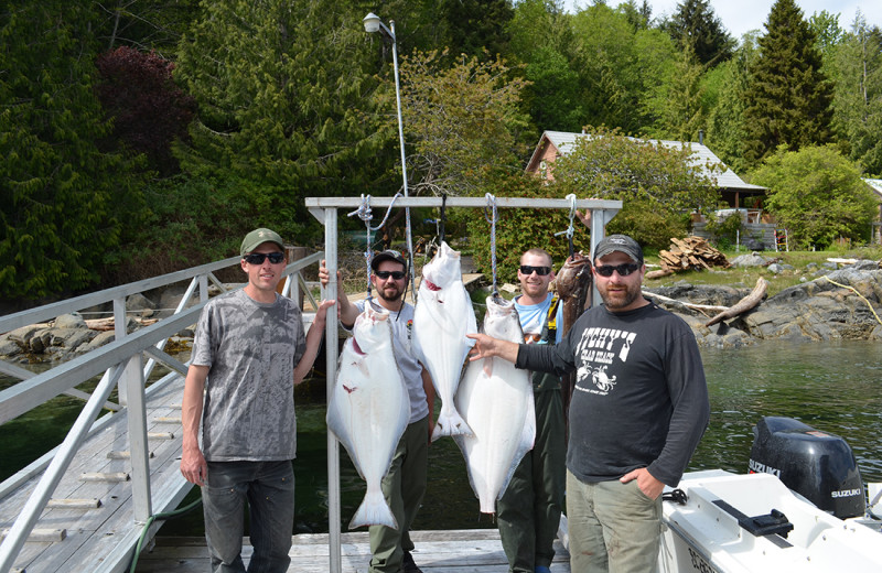 Fishing at Grizzly Bear Lodge & Safari.