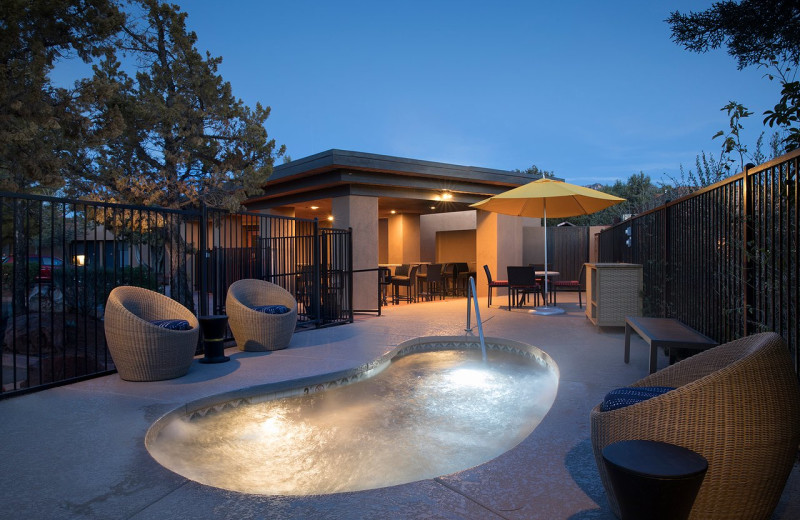 Outdoor pool at Sky Rock Inn of Sedona.