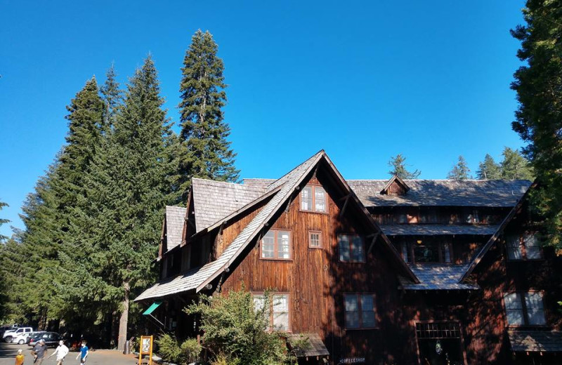 Exterior view of The Chateau at the Oregon Caves.