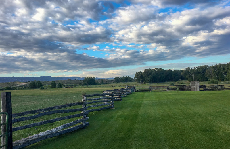 Grounds at Cottonwood Meadow Lodge.