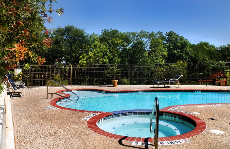 Outdoor pool at Inn on Barons Creek.