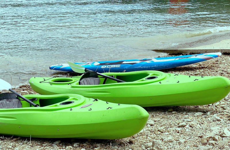 Beach at Mill Creek Resort on Table Rock Lake.