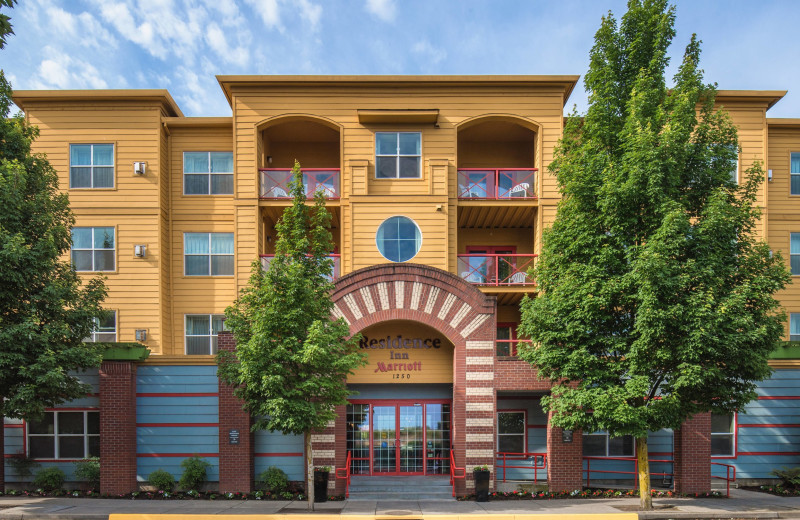 Exterior view of Residence Inn Portland North Harbour.