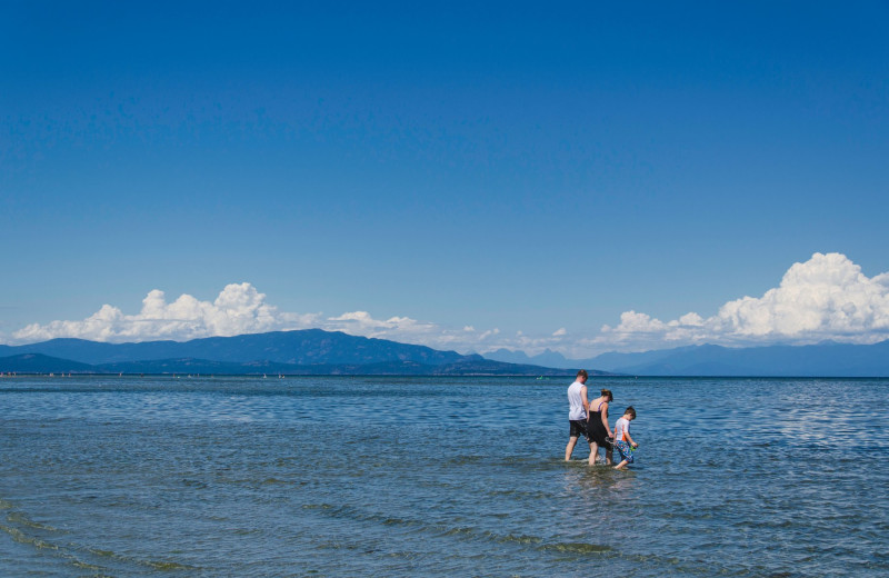 Beach at Ocean Trails Resort.