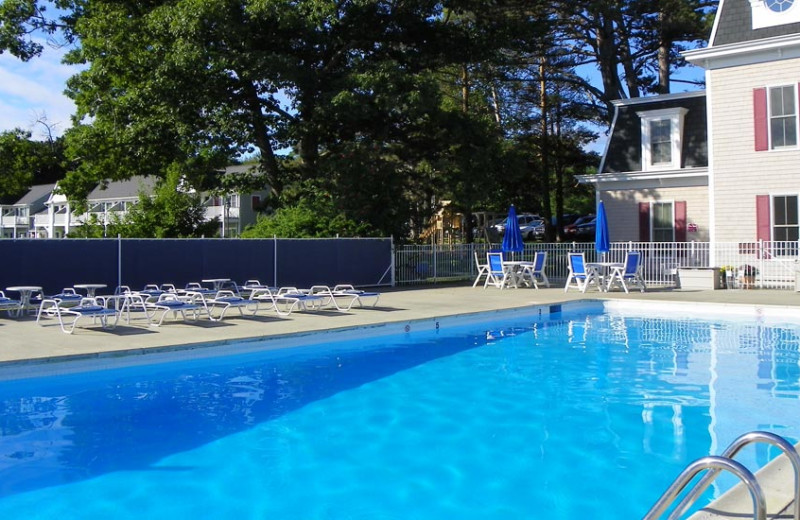 Pool at Bar Harbor Inn & Spa.