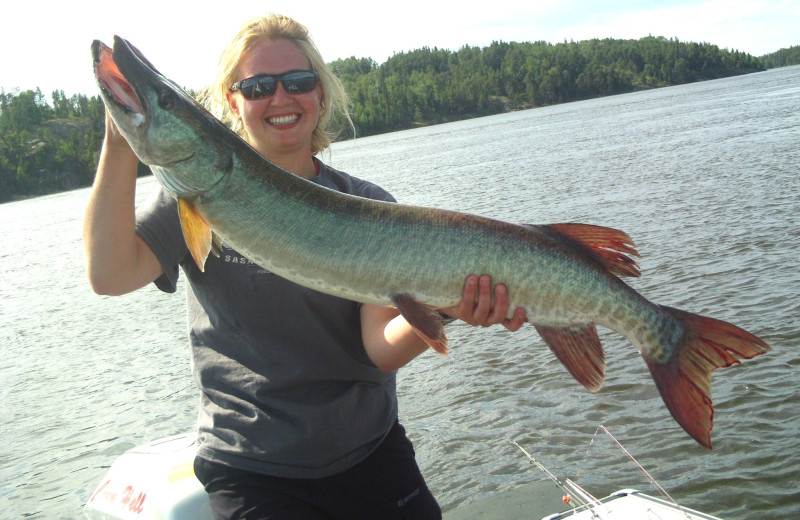 Fishing at Paradise Cove Resorts.