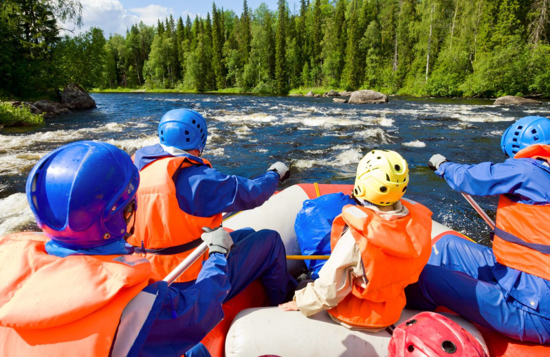 River rafting at The Ashley Inn.