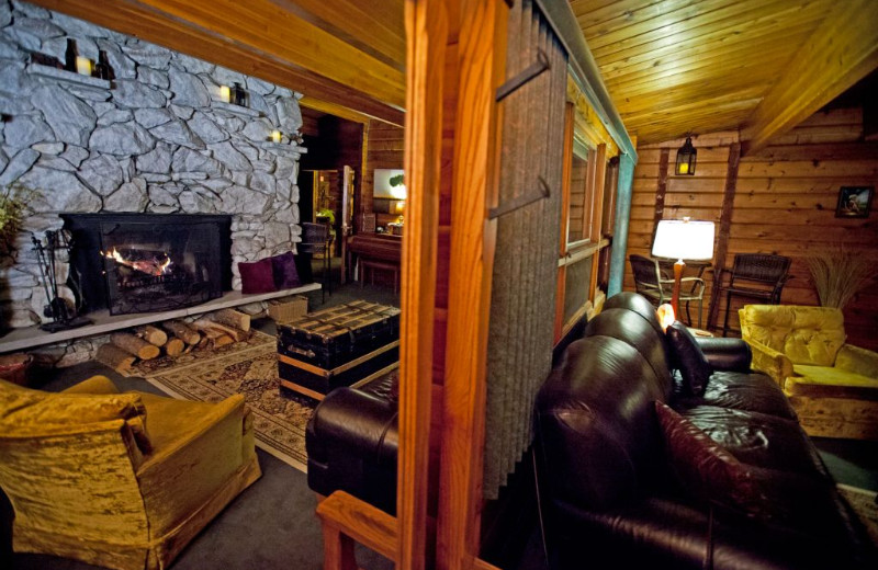 Lounge area at Eldora Lodge.