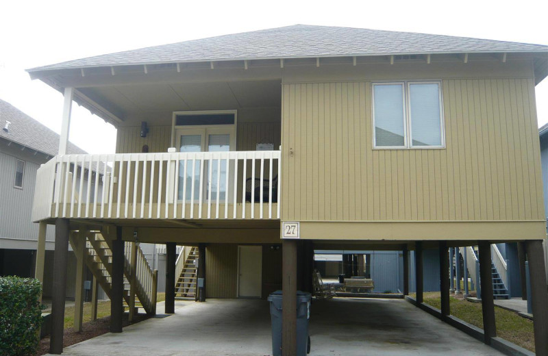 Vacation rental exterior at Myrtle Beach Vacation Rentals.