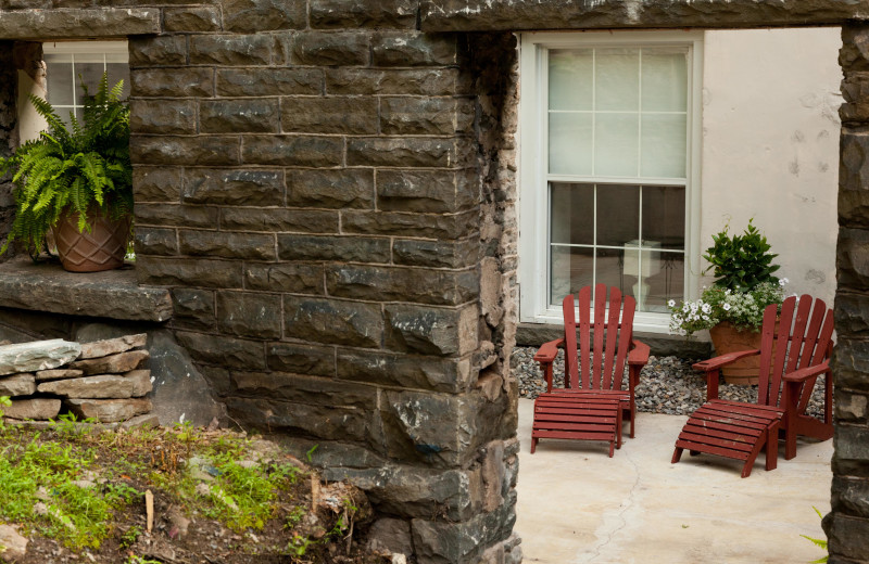 Seating at Ledges Hotel