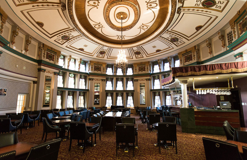 Bar and lounge at The Fort Garry Hotel.