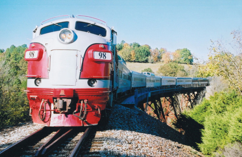 Branson Scenic Railway near Branson Gazebo Inn.