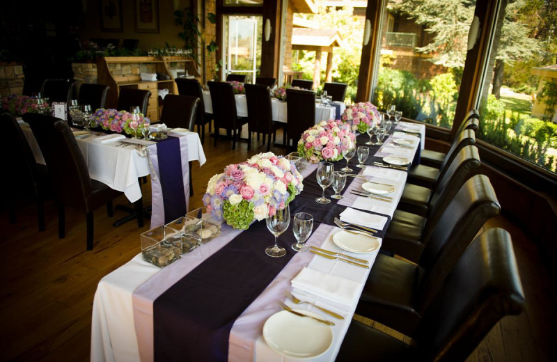 Wedding reception at Galiano Oceanfront Inn and Spa.