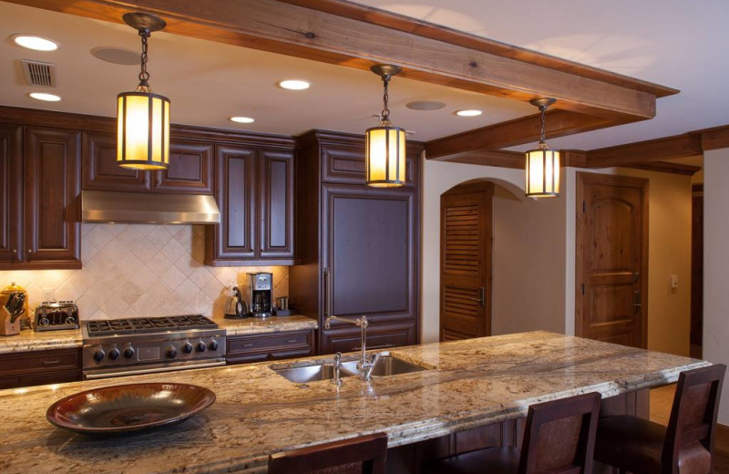 Guest kitchen at Willows & Riva Ridge South.