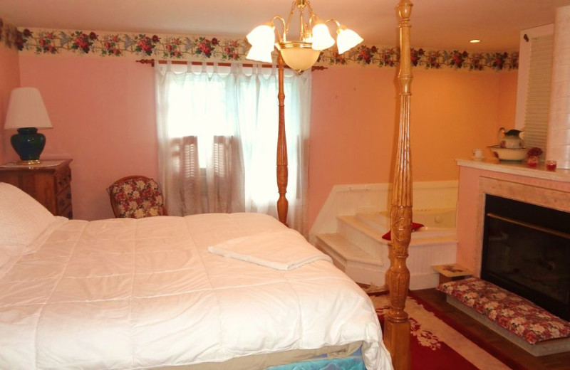 Guest room at Lake Michigan Reunion & Retreat.