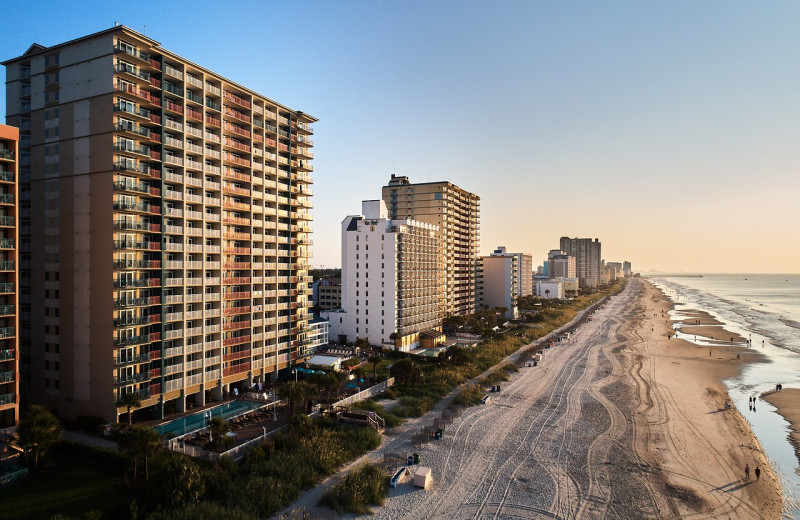 Exterior view of Paradise Resort.